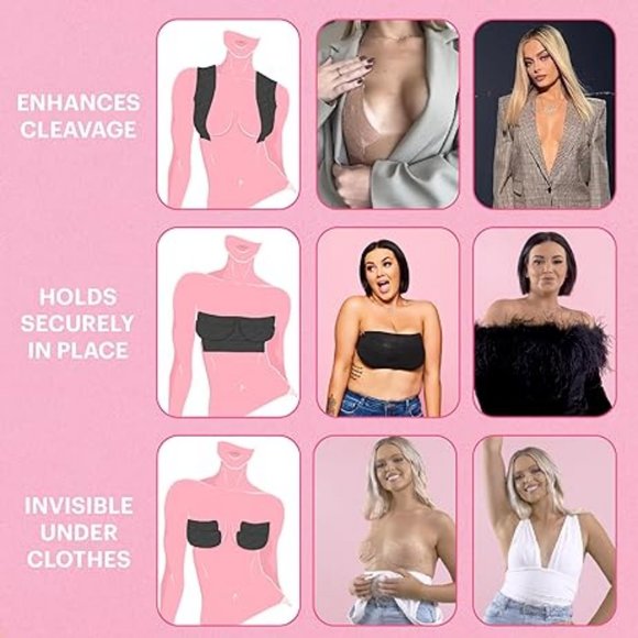 Booby Tape Original Boob Tape Brown Color - Picture 3 of 3